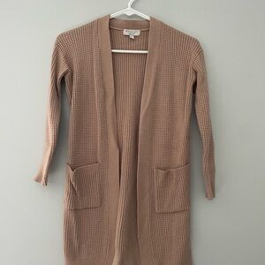 Urban Outfitters Tan Cardigan Sweater Relaxed Fit